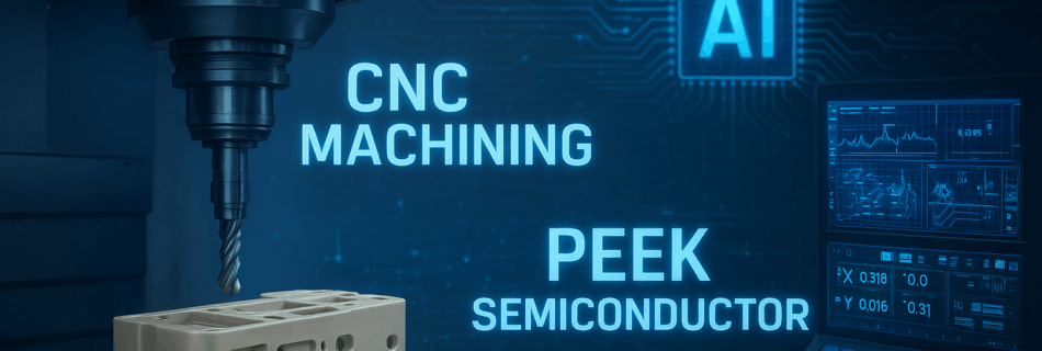 智慧機械 × CNC 加工 × PEEK × 半導體
