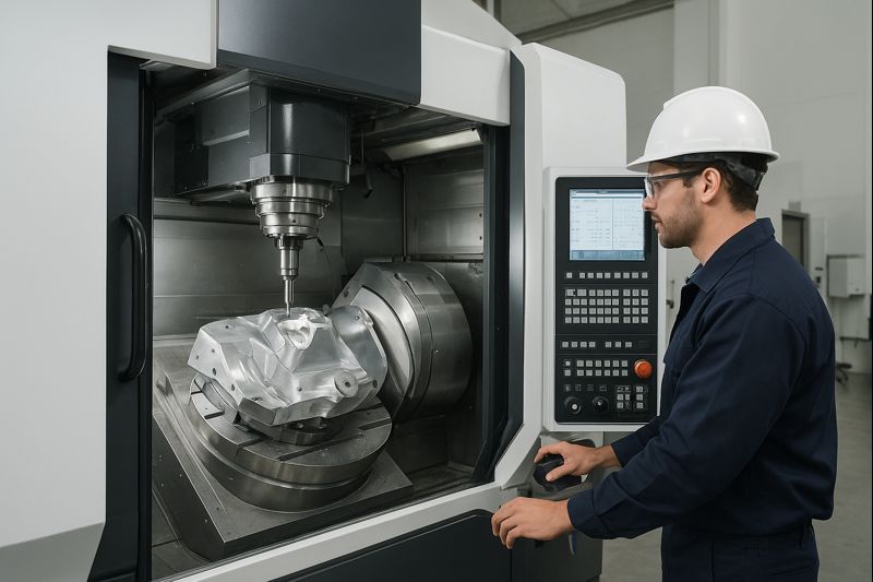 🔬 半導體設備鋁件 × 五軸加工製程解析