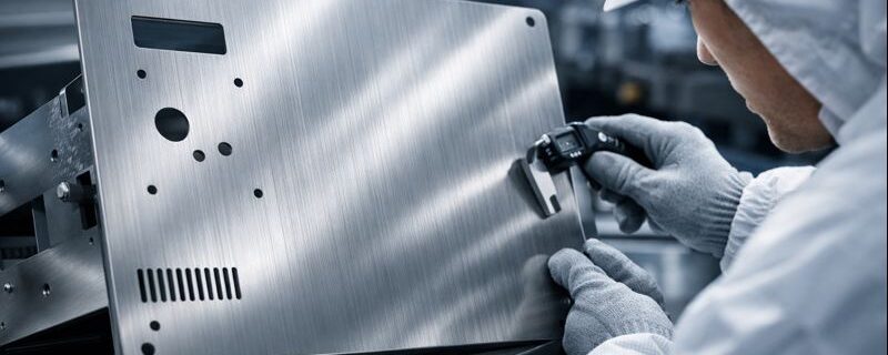 不鏽鋼 HL（Hair Line）表面處理－適用於半導體設備與 CNC 精密零件